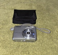 SONY CYBER-SHOT DSC-S930 10.1MP DIGITAL CAMERA SILVER W/MEMORY TESTED WORKING