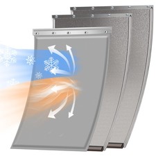3-Flap Large Dog Door Replacement Flap with Screws, Compatible with PetSafe F...