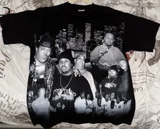 DJ Screw Tribute T‑Shirt — Shaka Wear, Size L, Houston Rap Legend