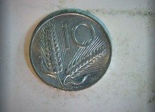Italy 1972 10 Lire Spiga (Wheat ears) 10 Lire Coin