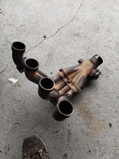 YAMAHA R1 2007 DOWNPIPES EXHAUST SYSTEM 2008 07 08 4C8