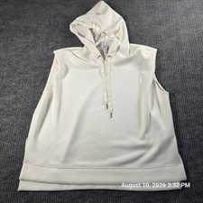 Spanx AirEssentials Sleeveless Hoodie White X...