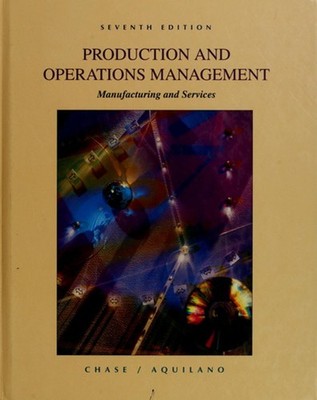 Production and Operations Management : Manufacturing Services Har