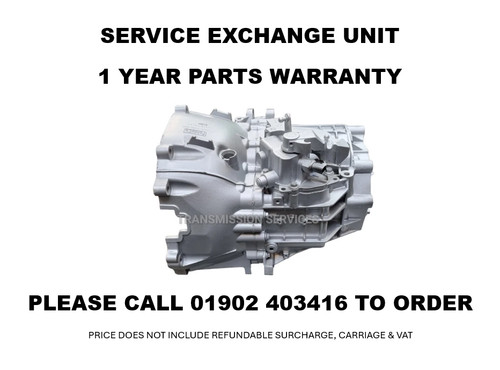 Ford Transit FWD Gearbox 6 Speed - EURO 6 - KK2R7002VGC - 1 YEAR WARRANTY