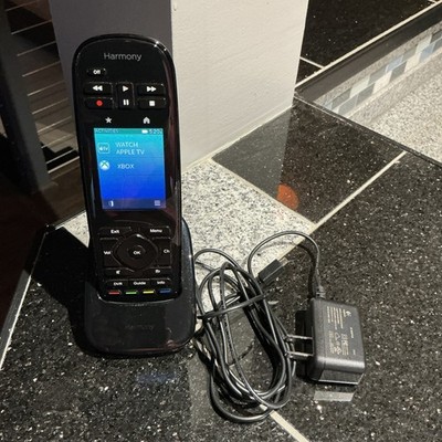 Logitech Harmony Touch Remote N-R0006 w/ Dock Power Cable Tested and Working