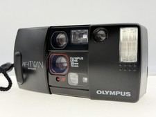 Near MINT Olympus AF-1 Twin P S Film Camera 35mm 70mm Twin Lens From JAPAN