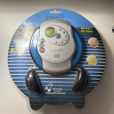 Supersonic Portable Compact Disc Digital Audio Player Model: SC-2006