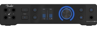 Fender Quantum HD 2 USB-C Studio Recording Audio Interface 20x24, 32-bit/192 kHz