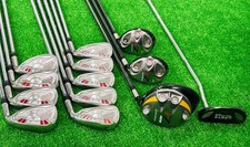 Taylormade Buner Fullset 1W-5W-7W 4-9+PW+GW+SW+Putter RH Stiff 13pics G14336