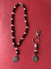 Porte-clés + Chapelet voiture