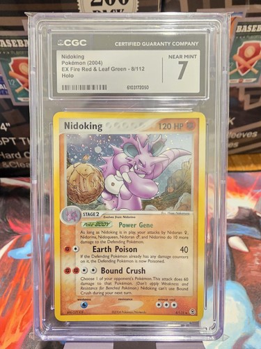 Nidoking graded CGC 7 for sale on eBay