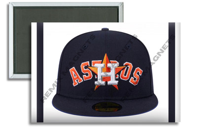 New Era Banned Ashos Hat Houston Astros 2'' x 3'' Refrigerator Magnet
