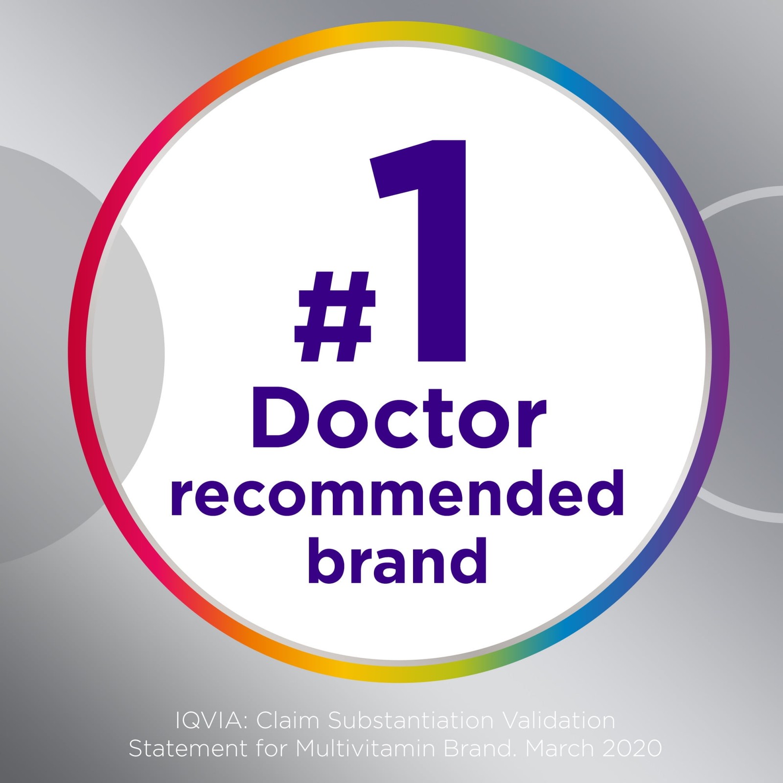  50 Plus Gummy Multivitamin With Vitamin B, D & E, Assorted Fruit, 140 Ct