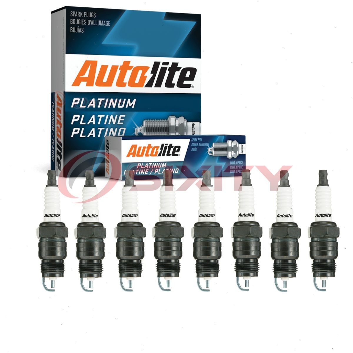 8 pc Autolite Platinum AP5125 Spark Plugs for RF11LC 7510 6BF1 6713 Ignition wm