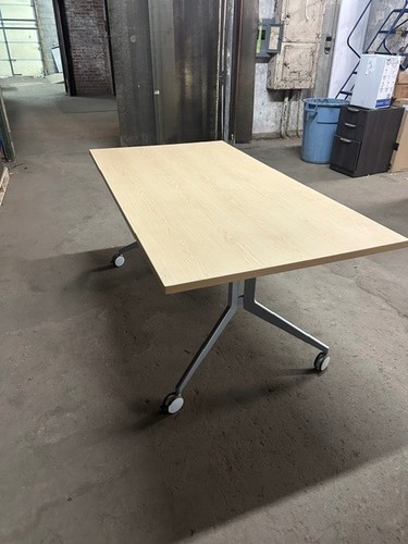 5 1/2’ x 3’ Mobile Conference Table by Haworth Office Furniture