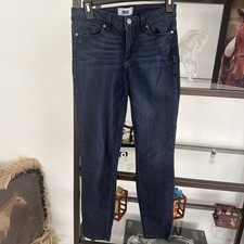 paige denim 27 Verdugo ankle dark wash skinny jeans