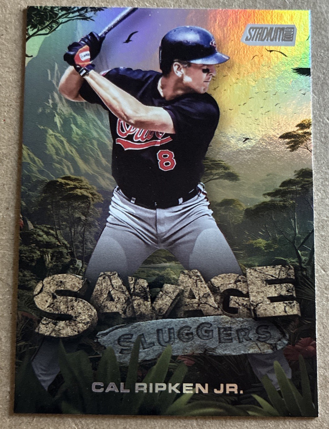 Cal Ripken Jr. 2025 Topps Stadium Club Savage Sluggers Baltimore Orioles #SS-3