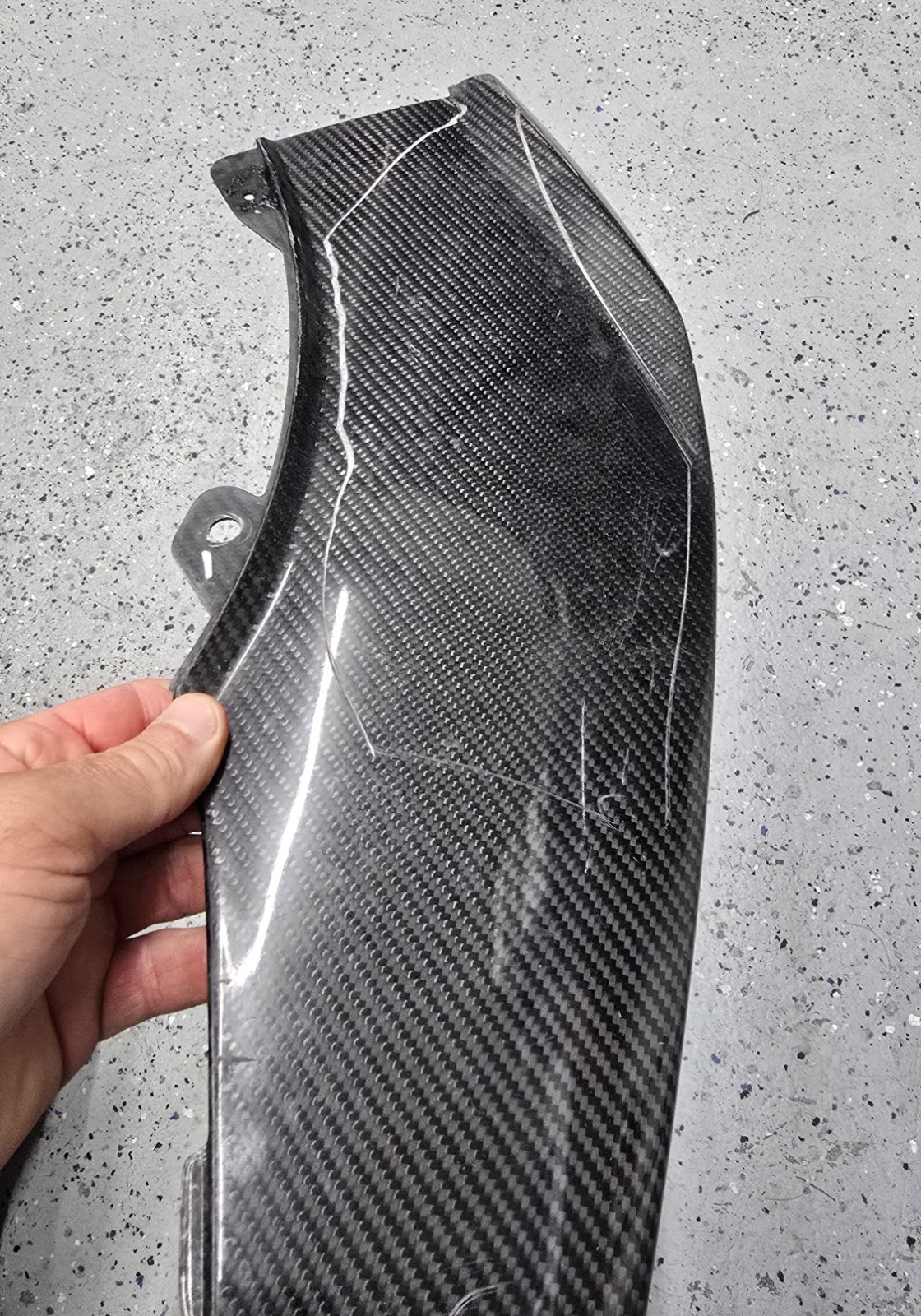 Lamborghini Urus Front Right Bumper spoiler