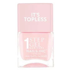 It's Topless Gel-Like Nail Polish, 4-in-1 Base Coat, Treatment, Color, Top Co...