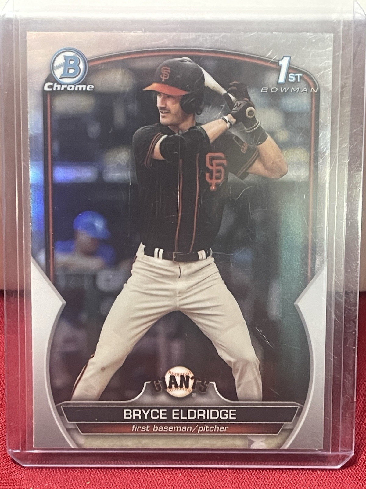 2023 Bowman Chrome Draft Bryce Eldridge Ref 1st Bowman 