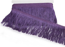 Chainette Fringe Trim 5 Yard x 4 Inches Fabric Trims Tassel Sewing for DIY Decor