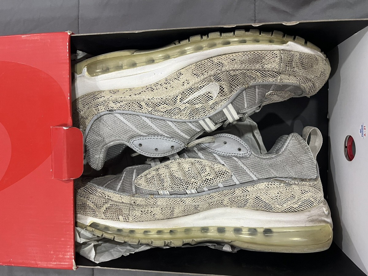 Nike Supreme x Air Max 98 Snakeskin Size 11 | eBay