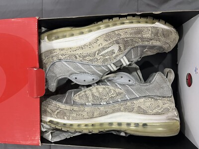 supreme シューズ Nike Supreme x Air Max 98 Snakeskin Size 11 | eBay