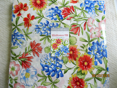 Moda Wildflowers VIII -  layer cake 10'' square, 42 pcs.