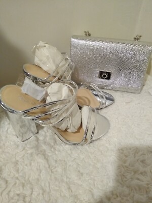Shoes and clutch purse size 10