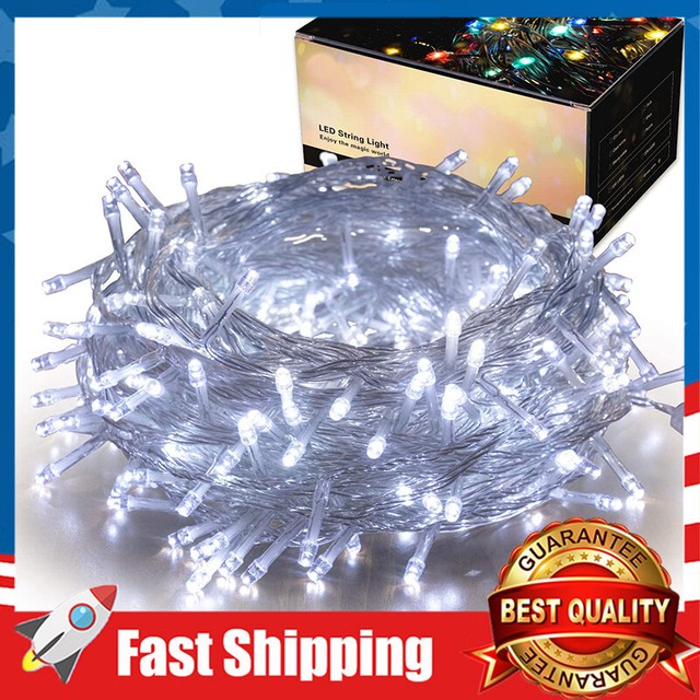 105ft Christmas Fairy String Twinkle Lights EndtoEnd Extendable Plug