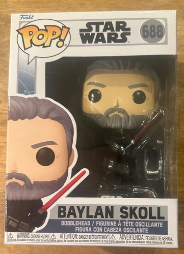 Baylan Skoll POP Figure #688 Funko Star Wars Ahsoka New