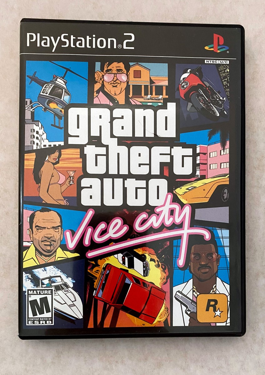 Grand Theft Auto: Vice City (Sony PlayStation 2, 2002) CIB | eBay