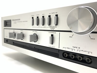 KENWOOD KA 300 Stereo Integrated Amplifier 25+25Watts RMS Vintage