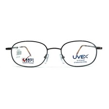 Uvex by Honeywell TR301S Gray Brown Round Oval eyeglasses Frames 52[]19 140 mm