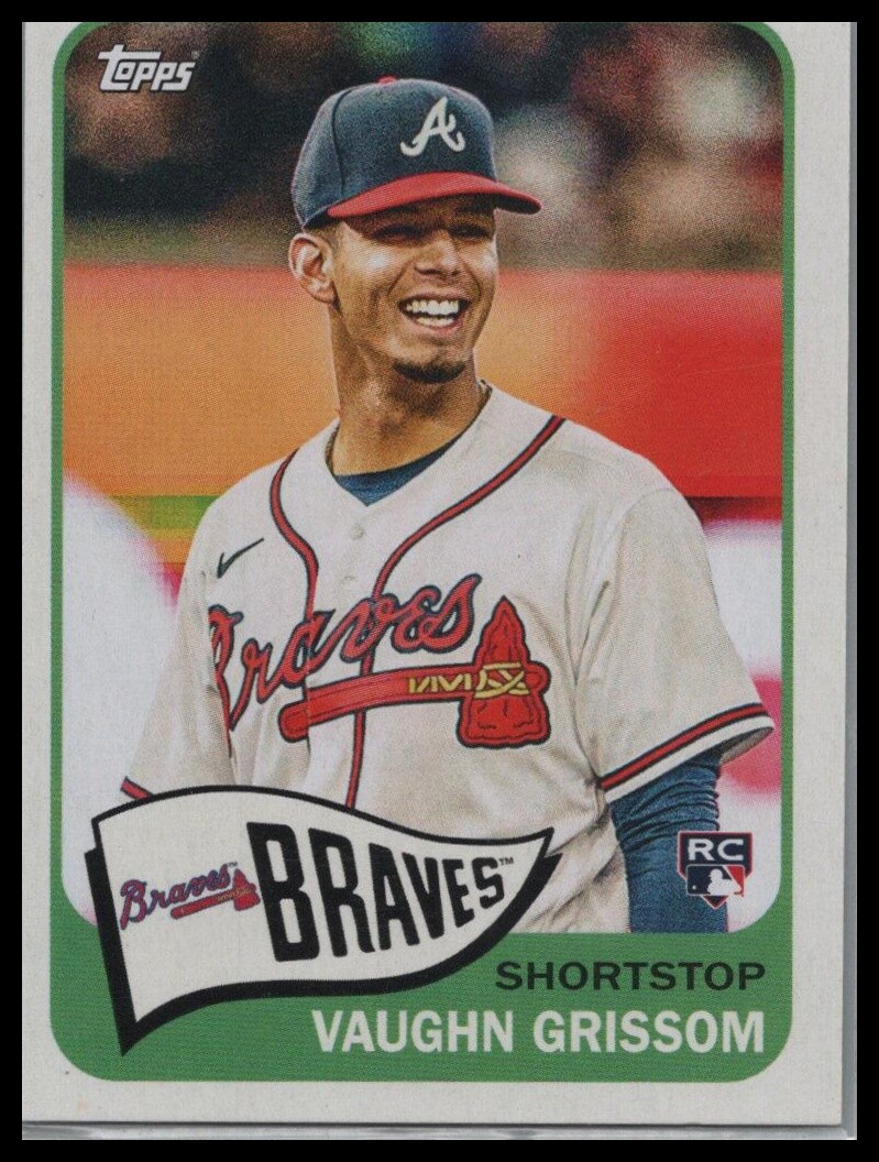 Vaughn Grissom - 2023 Topps Archives Atlanta Braves Rookie #120