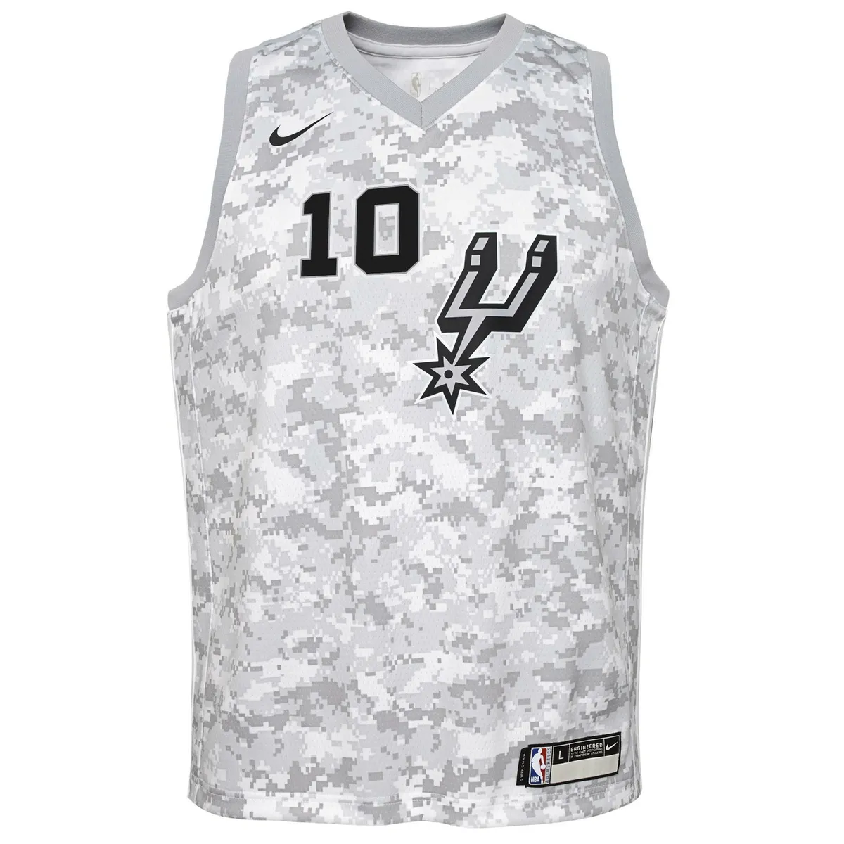 San Antonio Spurs City Edition Men's Nike NBA Logo T-Shirt.
