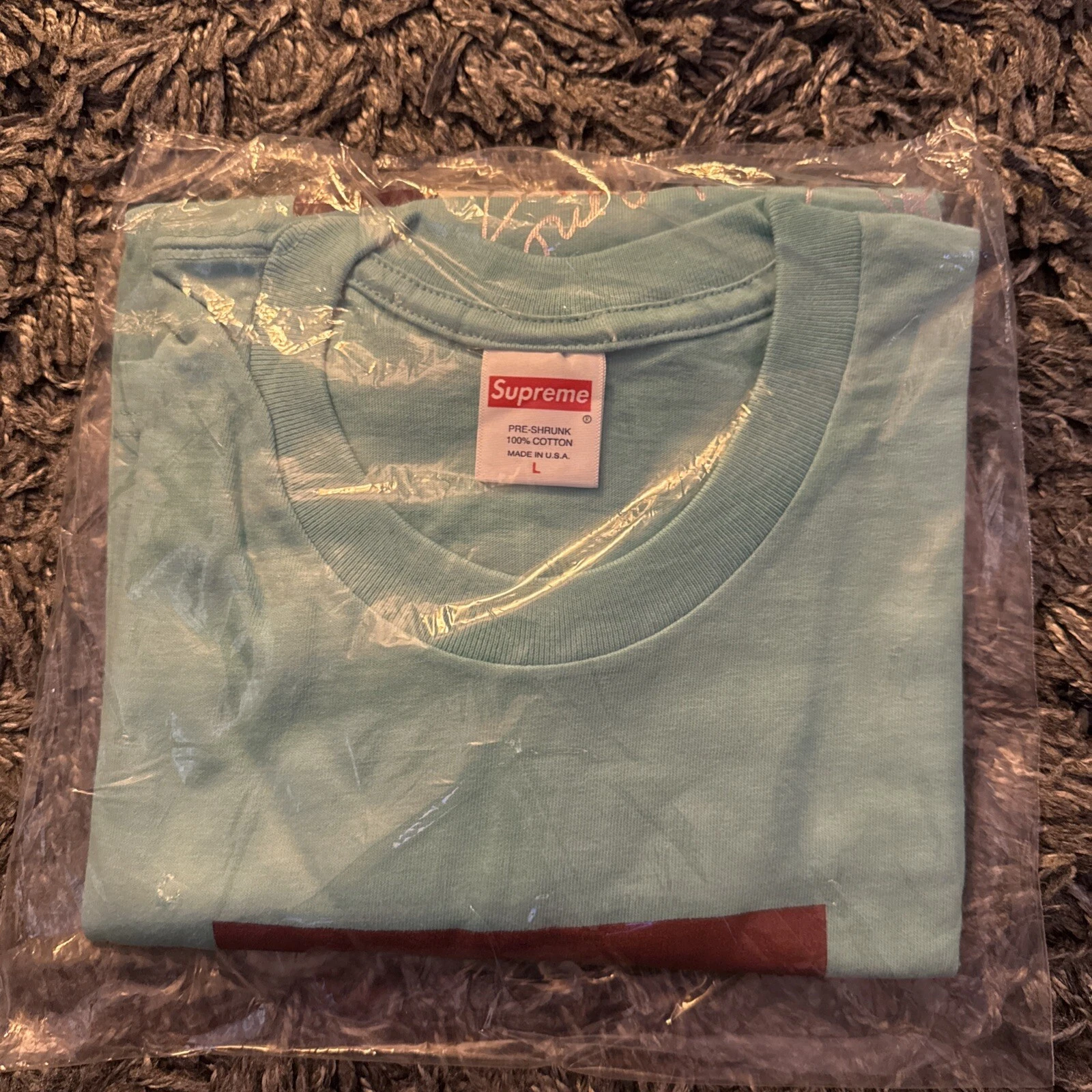 Tee shirt Supreme Al vert SS22 sarcelle taille L