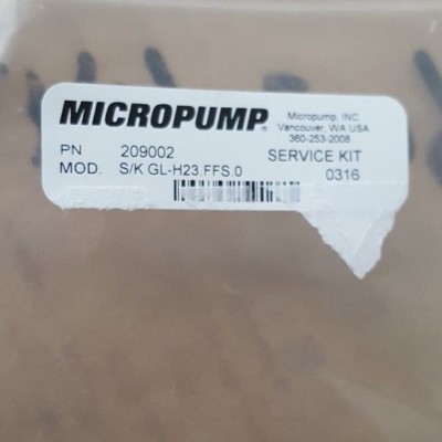 MICROPUMP 209002 S/K GL-H23.FFS.0 SERVICE KIT (BR5.1B7)