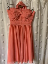 Mori Lee By Madeline Gardner Strapless Fit & Flare Dress Womens Size 6