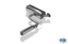 Fox Auspuff Sportauspuff Sportendschalldämpfer für Toyota Celica T23 1,8l