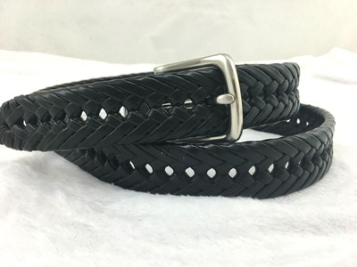 best men's braided leather belts
