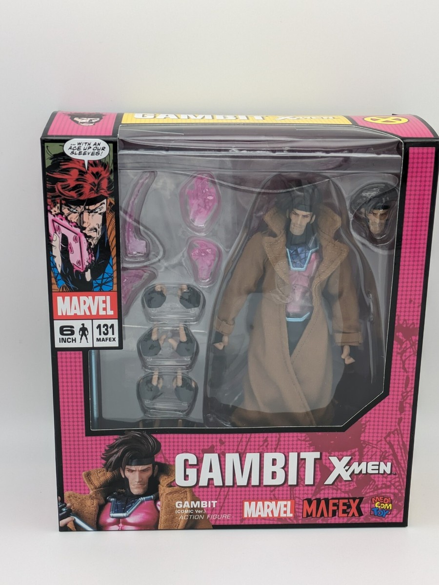MAFEX No.131 X-Men GAMBIT Medicom Toy Action Figure Comic Version