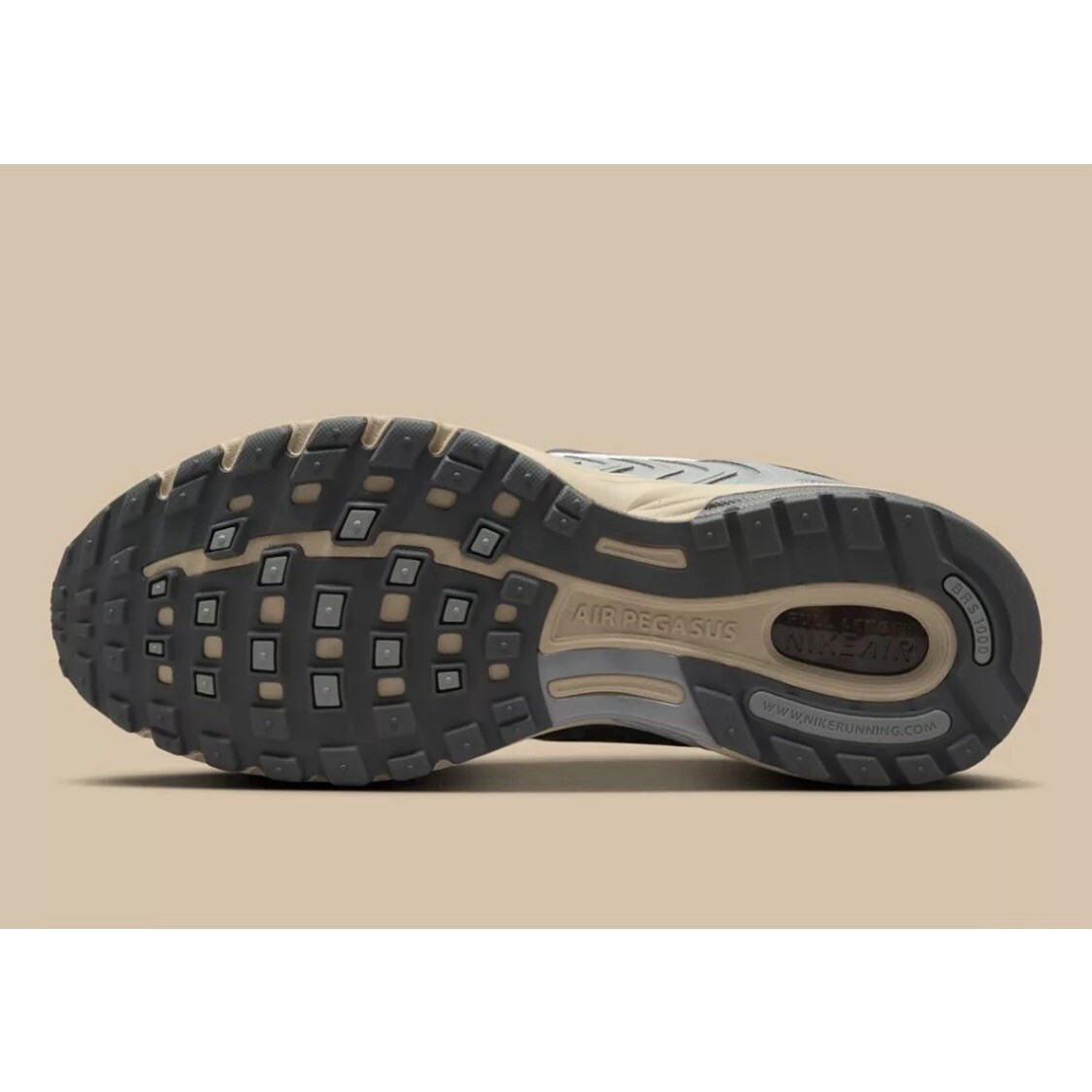 Nike Air Peg 2K5 Pegasus 2005 Pumice Light Smoke Grey Retro HQ1173-001 Mens 13 Nike Air Peg 2K5 Pegasus 2005 Pumice Light Smoke Grey Retro  main image 3