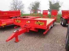HERBST Low Loader 20ft Beavertail Plant Trailer, 20ft, 13 tonne Carry, Sprung...