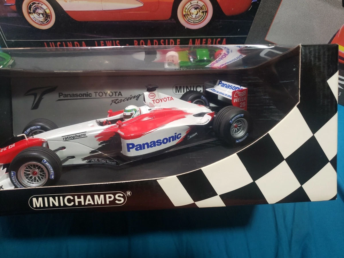 MINICHAMPS DIECAST 1:18 PANASONIC TOYOTA RACING TF102 2002 A