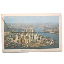 New York The Wonder City NY Fold Out Picture Souvenir Mailer ALMA