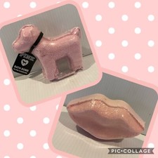NIP Victoria's Secret PINK Peony Bath Bomb Donut Cactus Lips Dog Avocado Zest