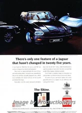 1993 1994 Jaguar XJS Wax Original Advertisement Print Art Car Ad J732