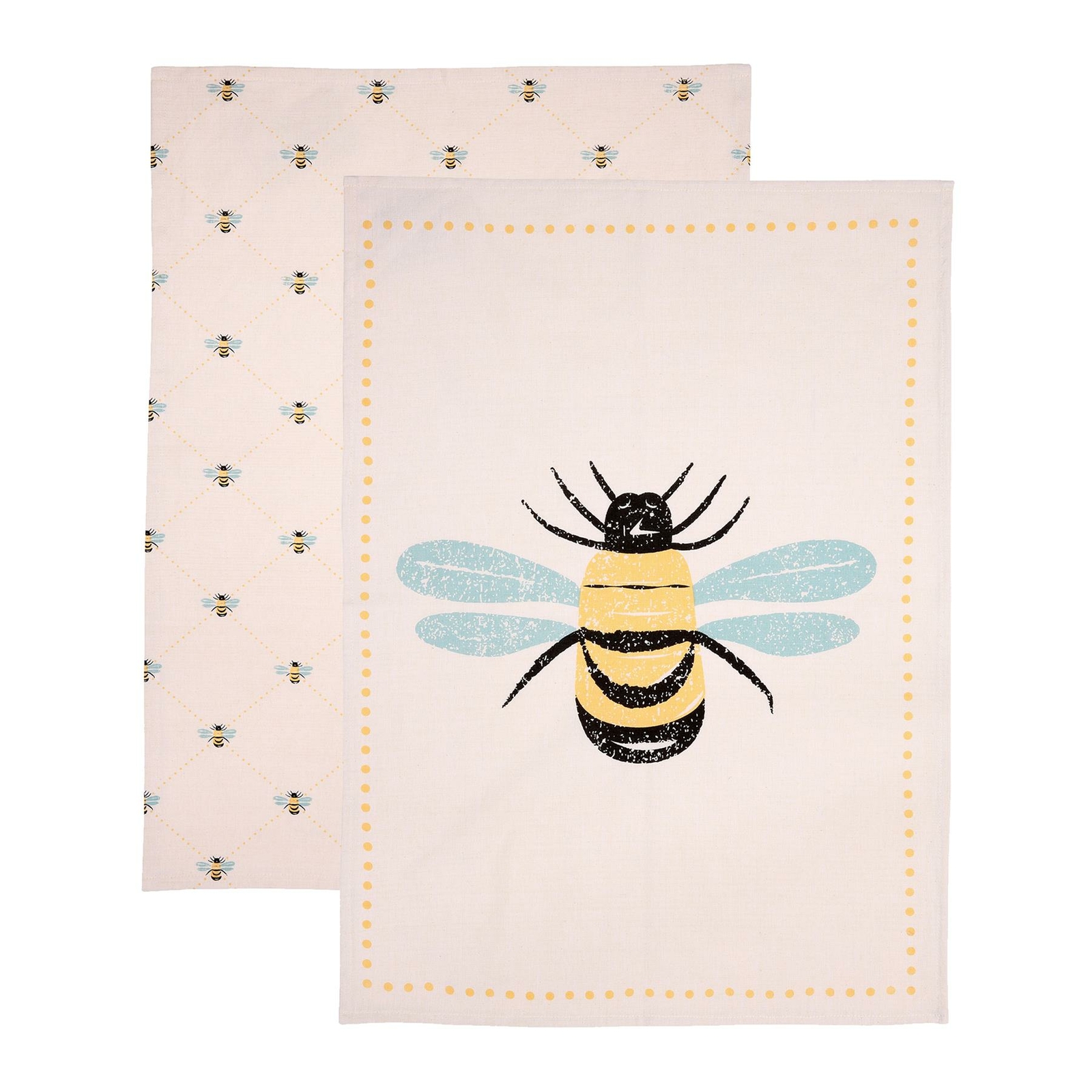 Dexam Bees Knees Tea Towels - Set of 2