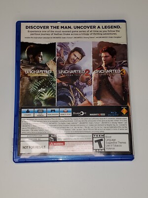 Uncharted The Nathan Drake Collection Sony PlayStation 4 PS4 3
